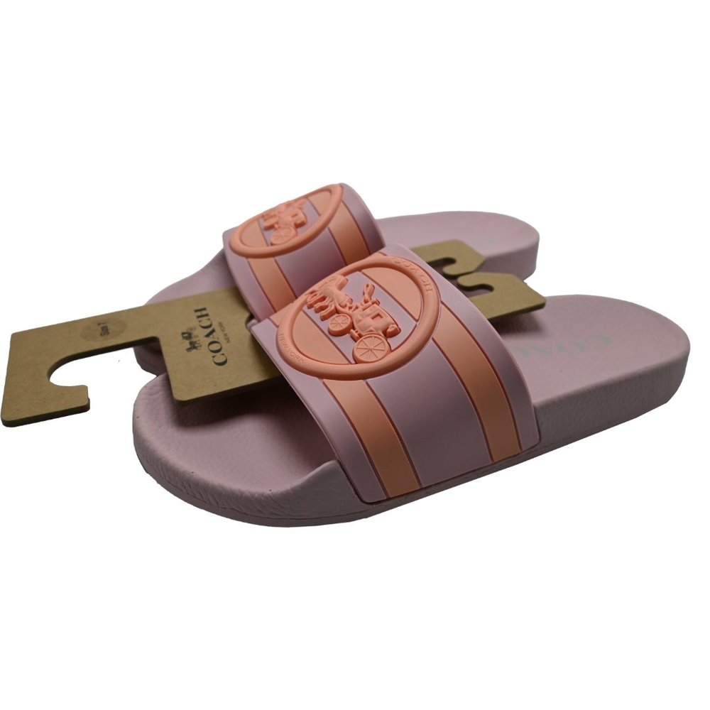 Coach ULI Sport Slide With Horse And Carriage Prin